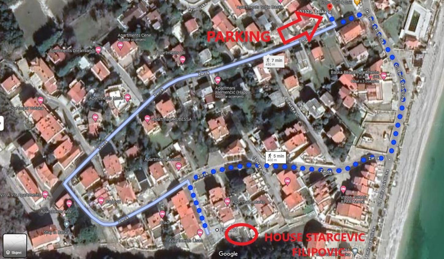 Apartment Starcevic Filipovic Baška Εξωτερικό φωτογραφία